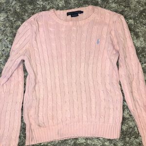 Ralph Lauren baby pink sweater